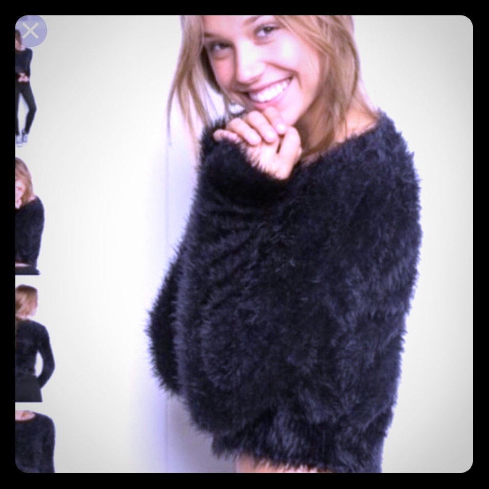 Brandy Melville fuzzy sweater